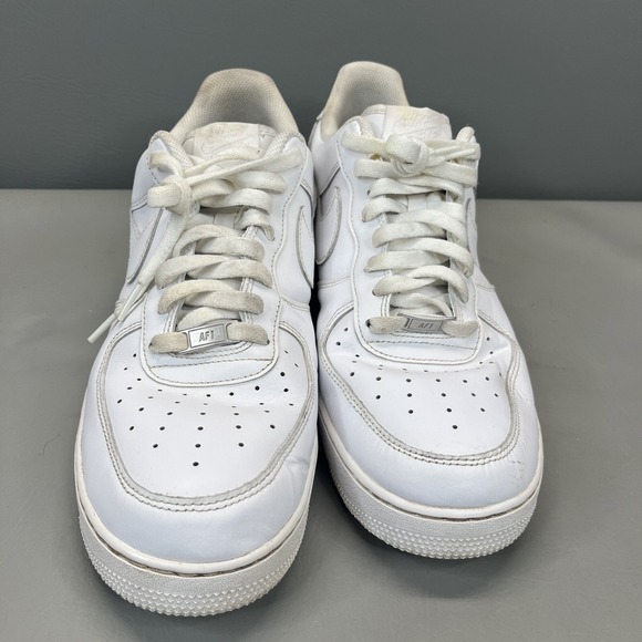 Nike Air Force 1 Low Mens US Size 13 Triple White CW2288-111 main image 9